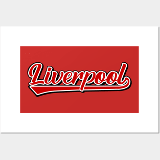 liverpool design Posters and Art